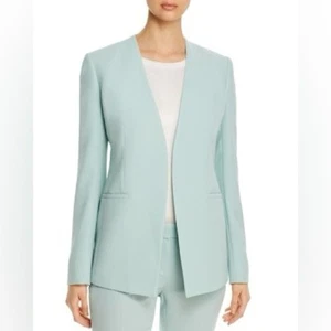 Lafayette 148 New York Miranda Open-Front Jacket BLAZER 6 - Bild 1 von 8