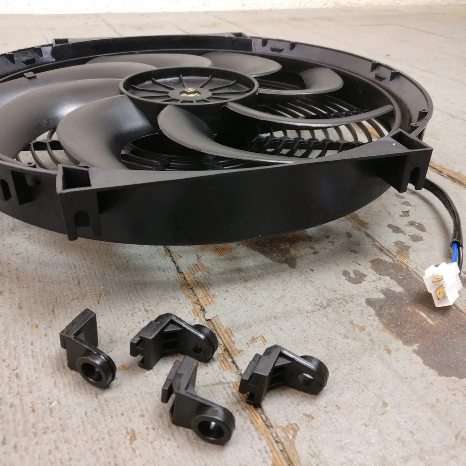 1985 Chevrolet P30 14 дюймов суперпрочный радиатор вентилятор охлаждения новый гарантия лезвие s - Изображение 1 из 4