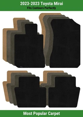 Lloyd Ultimat Front & Rear Row Carpet Mats for 2023 Toyota Mirai  - Image 1 of 4