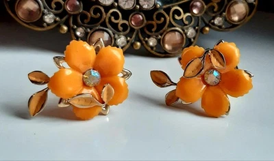 Ohrclips der Marke Coro °● Vintage Modeschmuck°. - Bild 1 von 4