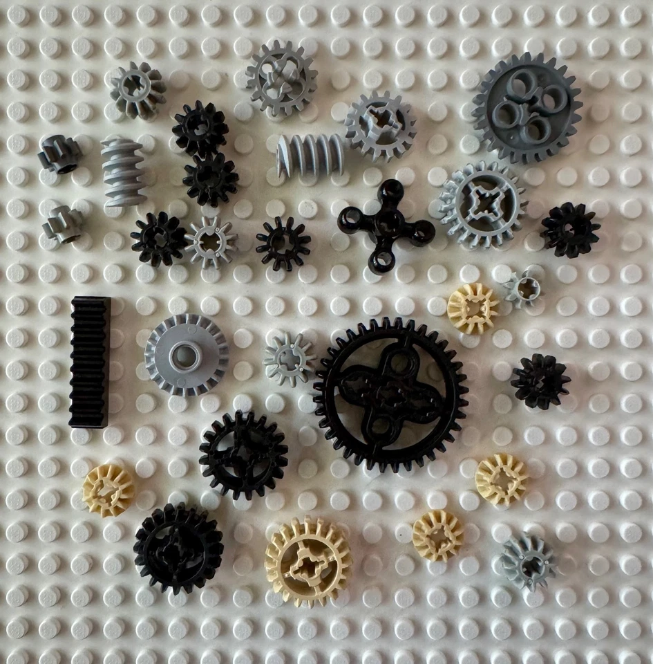 LEGO лот из 30 технических зубчатых колес (точно как на картинке) - Изображение 1 из 1