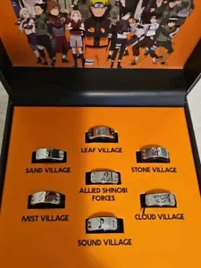 Naruto Shippuden Shinobi Set Scatola Archetto Regolabile Anello Gamestop - NUOVO - Foto 1 di 11