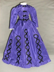 French Fashion Carriage Dress 1864 kit #120 for Doll. - Picture 1 of 1