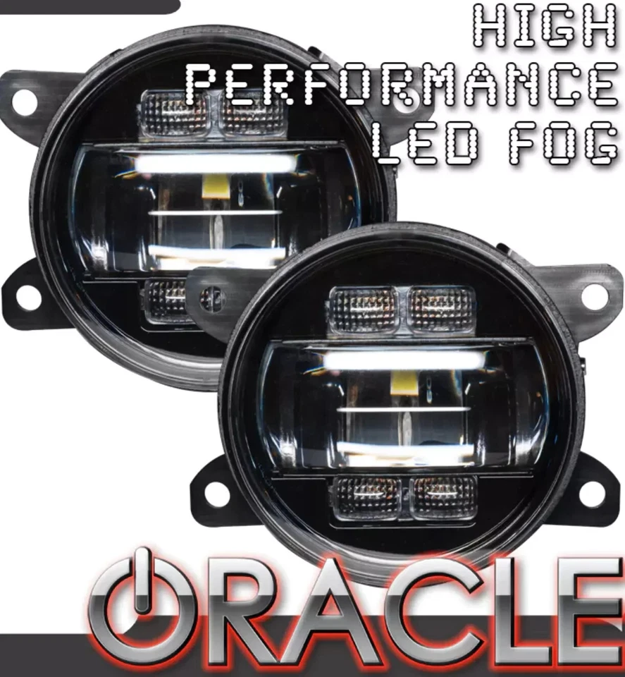 Luz antiniebla LED de alto rendimiento Oracle Lighting 4" (par) para Ford Explorer 11-15 Foto 1 de 4