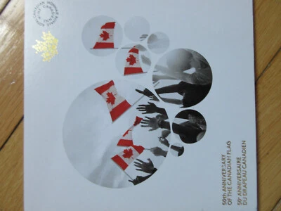 2015 Canada Flag Anniversary Mint Set  UNC. Quarters Coins Colored & Non-col RJ  - Image 1 of 4