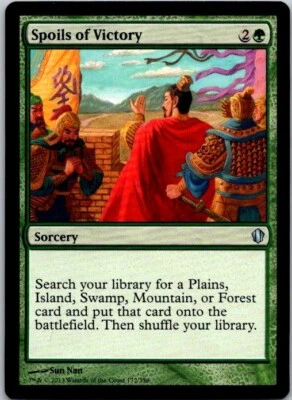 Magic the Gathering MTG Spoils of Victory Commander 2013 English NM ref.M066 - Image 1 of 3