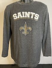 New listing
		NFL New Orleans Saints Football Women's X-Large Pullover T-shirt Black D3-15