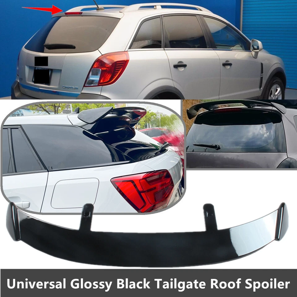 Universal Black Fit For Chevrolet Captiva Sport Rear Roof Spoiler Modified Wing - Imagem 1 de 4
