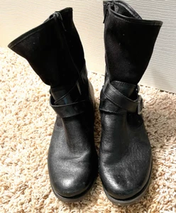 Botas de invierno BARE TRAPS Sabella para mujer negras con cremallera talla 7 - Imagen 1 de 5
