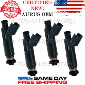 4x OEM NEW AURUS FUEL INJECTORS FOR 1998-1999 Toyota Corolla 1.8L I4 23250-22010 - Picture 1 of 5