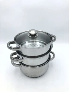 Judge HX02 Edelstahl-Dämpfer 18cm, Glasdeckel, Induktion, 25 Jahre Garantie - Bild 1 von 6
