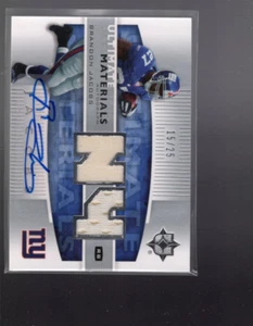 B4217- 2007 Ultimate Collection Materials Autographs #UMBJ Brandon Jacobs Jsy/25 - Picture 1 of 2