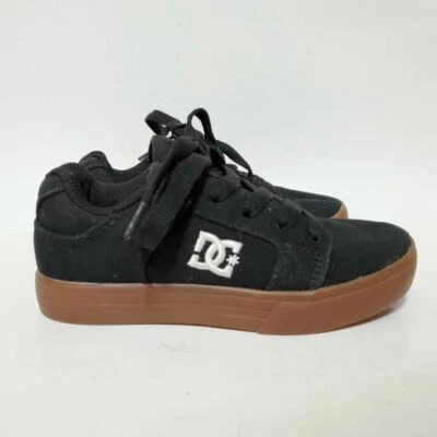 DC Shoes Niños 11 Method TX Monopatín Negro Con Cordones Parte Superior Baja Niño Pequeño Tenis Foto 1 de 4