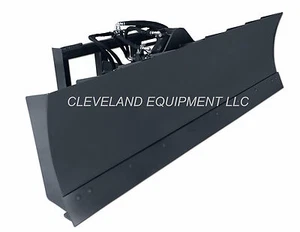 96" HD 6-WAY DOZER BLADE ATTACHMENT Skid-Steer Track Loader Angle Tilt Bobcat 8' - Picture 1 of 11