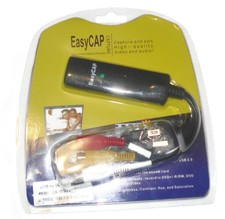 EasyCAP Capture USB 2.0 VIDEO ADAPTER WITH AUDIO! Model. DC60 NEW!!!
