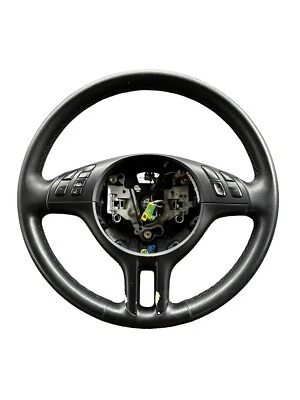 2001 - 2006 Fits Bmw 325Ci 330Ci E46 Steering Wheel Black Oem 6753957 A40 - Image 1 of 4