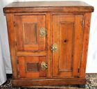 Antique D. Eddy & Sons Pine Wood Refrigerator Ice Box Chest Cabinet
