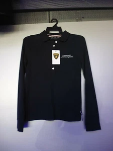 original Herren Lamborghini Polo Shirt, dunkelblau, Cotton, Dark Blue, Gr.XS,S,M - Bild 1 von 3