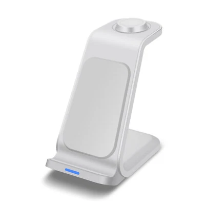 3in1 Fast Wireless Charger Dock Station For Samsung Galaxy S25 S24 Note9 Watch 7 - Image 1 of 4