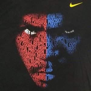 Nike Manny Pacquiao T Shirt Pac Man Equality Valor Truth Dri Fit MP Mens XL - Picture 1 of 23