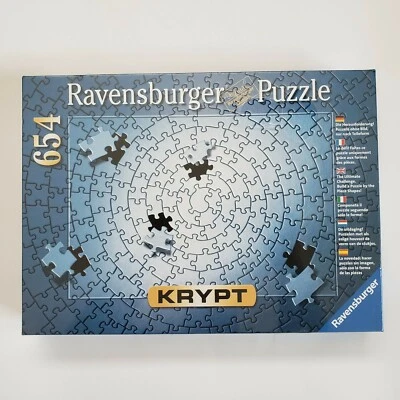Ravensburger KRYPT 654 Piece Jigsaw Puzzle SEALED - Image 1 of 3