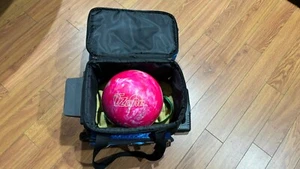 brunswick T ZONE TZONE pink bliss bowling ball BJG1028 With Bag & Accessories - Picture 1 of 10