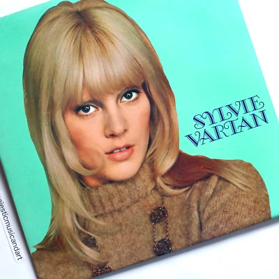 SYLVIE VARTAN 1973 ORIGINAL VINYL LP +BOOK COVER YEH YEH CHANSON FEMME PSYCH NM - Image 1 of 4