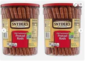 Snyder's of Hanover, varillas de pretzel antiguas, bote de 27 oz (paquete de 2) - Imagen 1 de 10