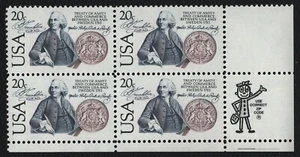 #2036 20c USA & Sweden, Zip Block [LR] Mint **ANY 5=ENVÍO GRATIS** - Imagen 1 de 1