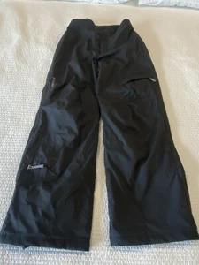 COLUMBIA VERTEX SPORTSWEAR Insulated Winter Snowboarding/Ski Black Pants- Size M - Picture 1 of 4