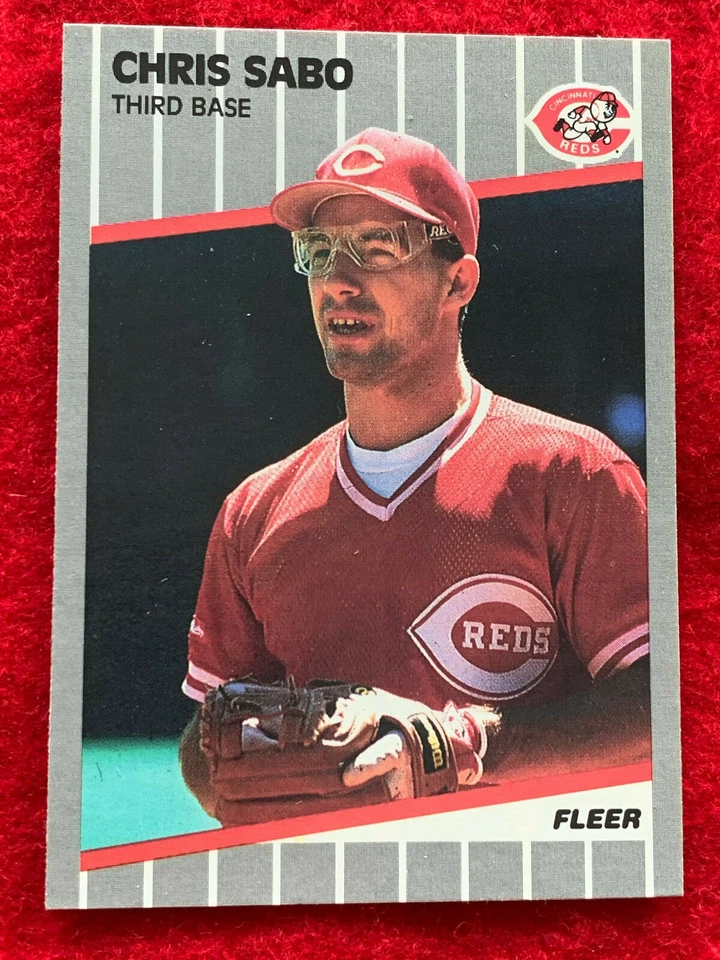 Fleer #170 1989 Chris Sabo Cincinnati Reds radiocontrol novato ¡Nuevo! ¡Envío gratis! Foto 1 de 1