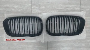 MIT M LOOK GLOSSY BLACK KIDNEY GRILLE BMW F20 F21 LCI 1 SERIES 2015-ON - Bild 1 von 1