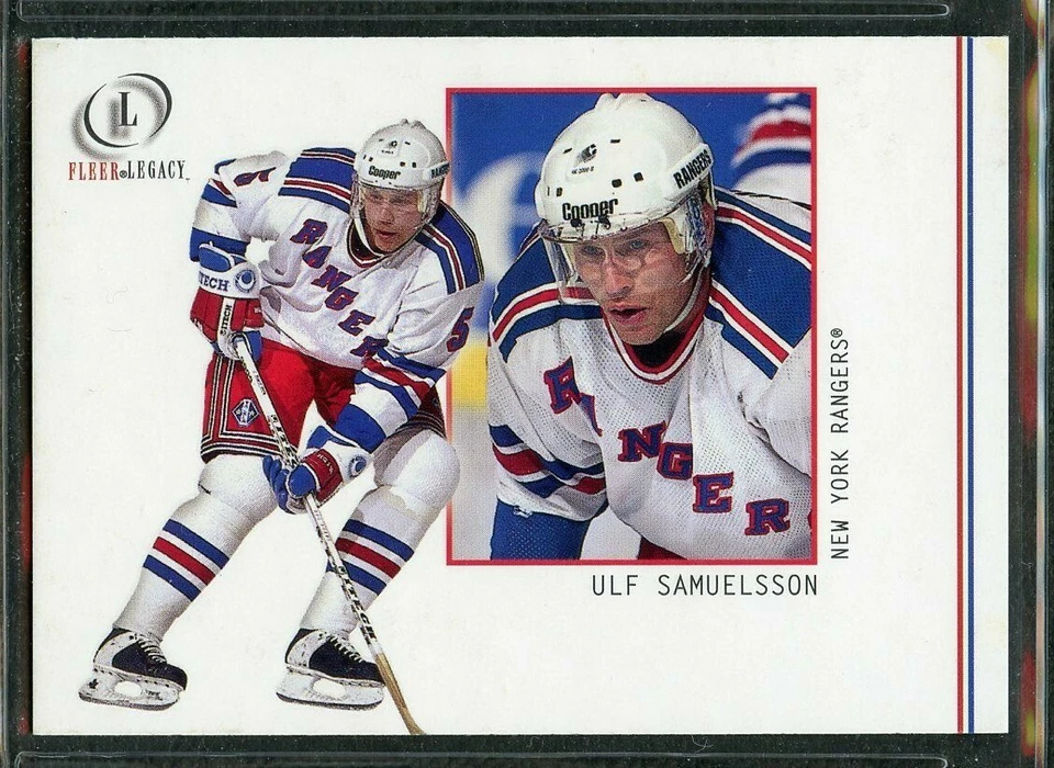 2002 Fleer Legacy Hockey - #24 - Ulf Samuelsson - New York Rangers - Image 1 of 1