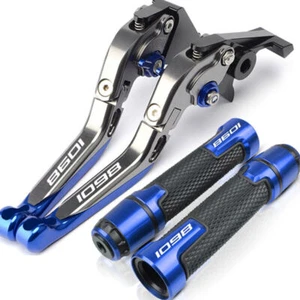 Foldable Brake Clutch Levers Handlebar Grip For Ducati 1098 S Tricolor 2007 2008 - Picture 1 of 17