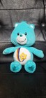 Care Bears Plush Turquoise Thanks A Lot Bear 2004  8" 