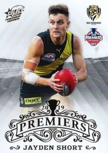 2019 RICHMOND TIGERS AFL Premiers Card JAYDEN SHORT - 12 of 25 - Afbeelding 1 van 1