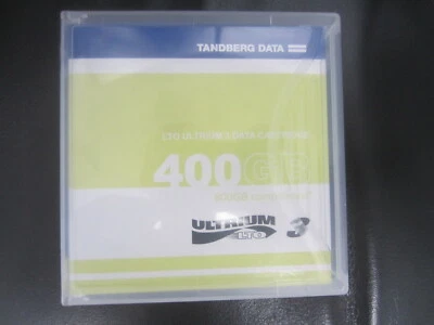 Tandberg LTO Ultrium 3 Data Cartridge 400/800GB Speicherkarte Computer PC Server - Bild 1 von 4