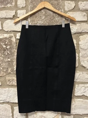 SPANX The Perfect Black Stretch Pencil Skirt Sz Small - Image 1 of 4