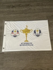 Ryder Cup 2025 Bethpage Black Flag Trophy USA Europa Logo Kurs Exclusive - Neu - Bild 1 von 6
