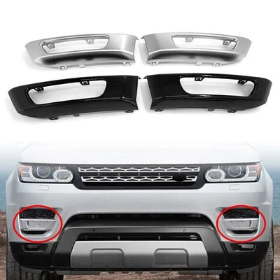 For 2014-2017 2015 2016 Range Rover Sport 2x Front Bumper Fog Light Lamp Cover - Image 1 of 4
