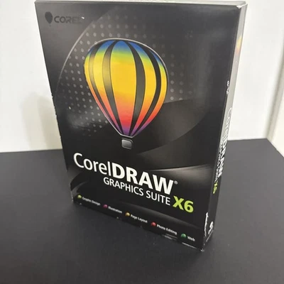 Corel Draw Graphics Suite X6 sin CD Foto 1 de 4