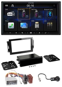 Alpine Bluetooth 2DIN MP3 DAB USB Autoradio für Chrysler PT Cruiser 300C Dodge J - Bild 1 von 10