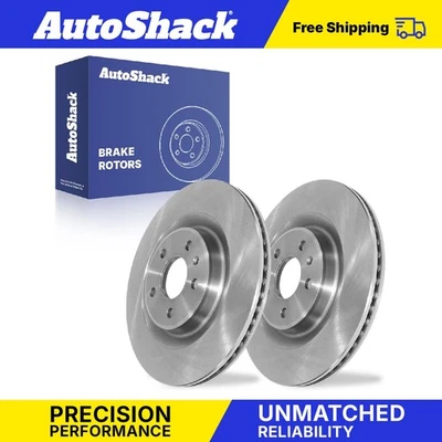 Rear Brake Rotors Pair for 2013-2025 Audi Q5 2015-2025 Porsche Macan - Image 1 of 3