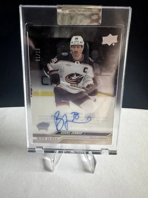 2023-24 Upper Deck Clear Cut Boone Jenner #CC-BJ High Gloss /10 (AU) - Image 1 of 2