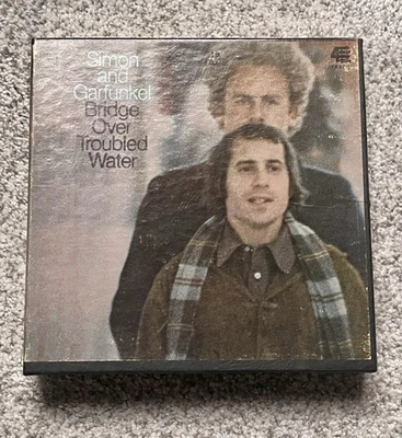 Simon & Garfunkel Bridge Over Troubled Water 1970 Columbia Reel 2 Reel 3 3/4 IPS Foto 1 de 4