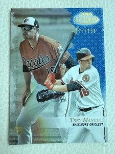 Topps Gold Label TREY MANCINI RC 2017 novato ¡lámina azul 127/150! Orioles, #58 - Imagen 1 de 2