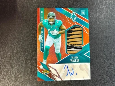Travon Walker 2022 Phoenix Auto Autograph Glove Patch RC Jaguars 18/25 E34 - Image 1 of 2