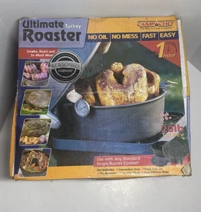 Camp Chef Cast Iron Ultimate Turkey Convection Roasting Dutch Oven 20 Quart - Picture 1 of 8