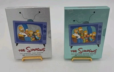 DVD The Simpsons The Complete First And Second Season 2002 Collectors Edition  - Image 1 of 4