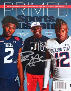 Deion Sanders Signed Sports Illustrated Jackson State Magazine-Beckett W Holo - Picture 1 of 6